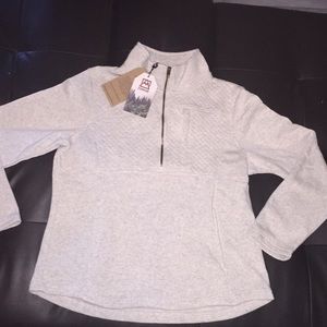 Avalanche NWT pull over jacket light gray